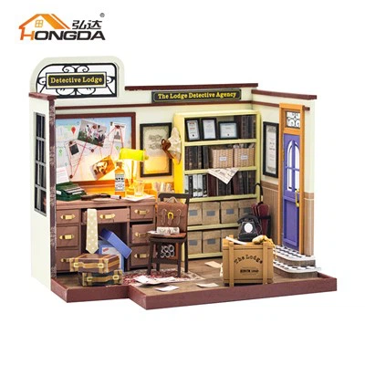 PC2308 Rumah Anak Patung Kayu
